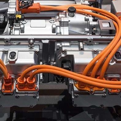 Kabel pengisi daya EV kabel silikon yang terlindung fleksibel dengan tegangan nominal 1500V untuk aplikasi daya tinggi
