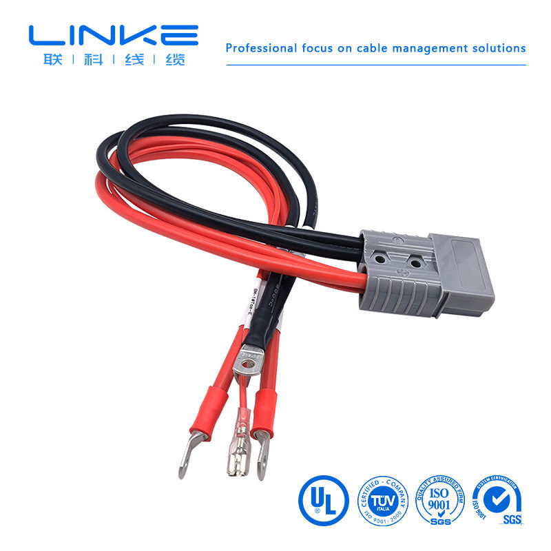 Konektor colokan 8AWG kabel konektor panel surya 50A/600V Kabel konektor panel surya 300mm