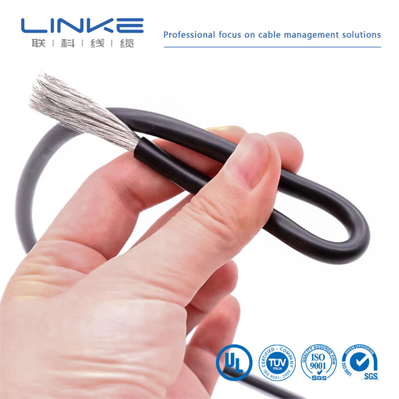 Kabel kawat silikon tembaga kaleng dengan fleksibilitas tinggi dan 500V tegangan kawat silikon tahan suhu tinggi