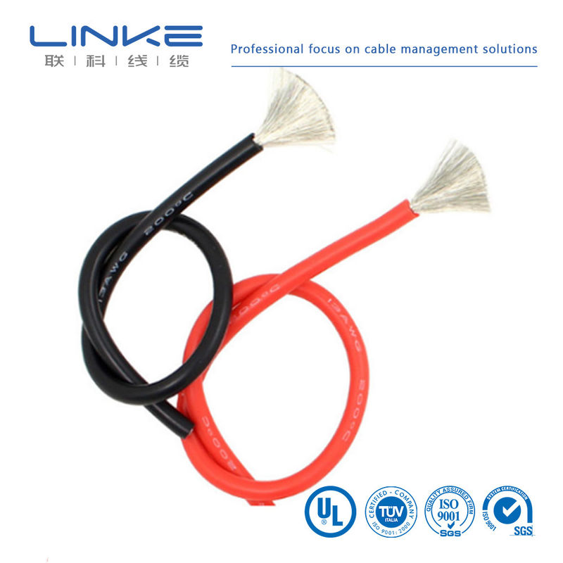 Kawat silikon ekstra lembut 16 14 13 12 11 10 8 7 9 6 tembaga kaleng Kawat tahan suhu tinggi 4/3/2AWG
