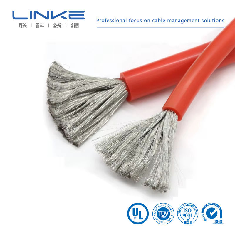 Kabel Silikon 16 14 13 12 11 10 8 7 9 6 Tembaga Berlapis Timah 4/3/2AWG