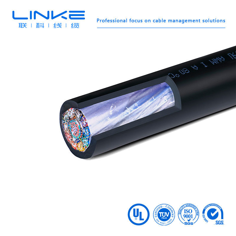 Kabel Daya Karet Silikon Kabel Kontrol Industri dengan Radiasi Panas Tahan Dingin dan Asam Basa untuk Lingkungan Keras