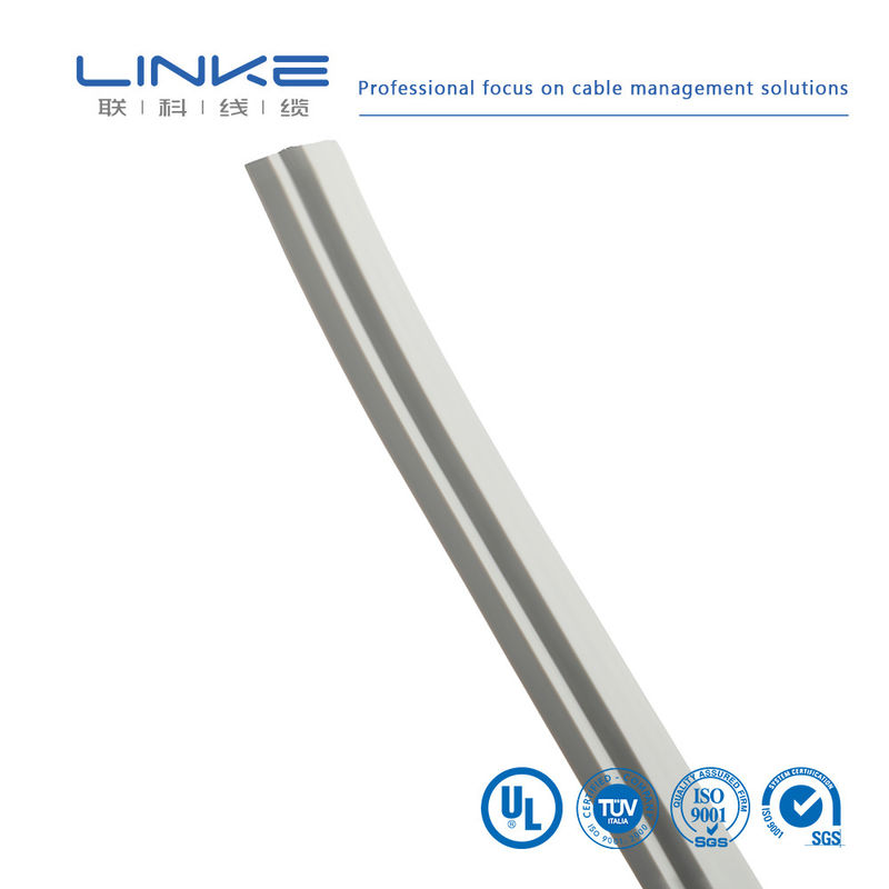 UL1185 Flat Wire Grey PVC Kabel Paralel Dengan 10 Pin Fleksibel Bentuk Pita Flat