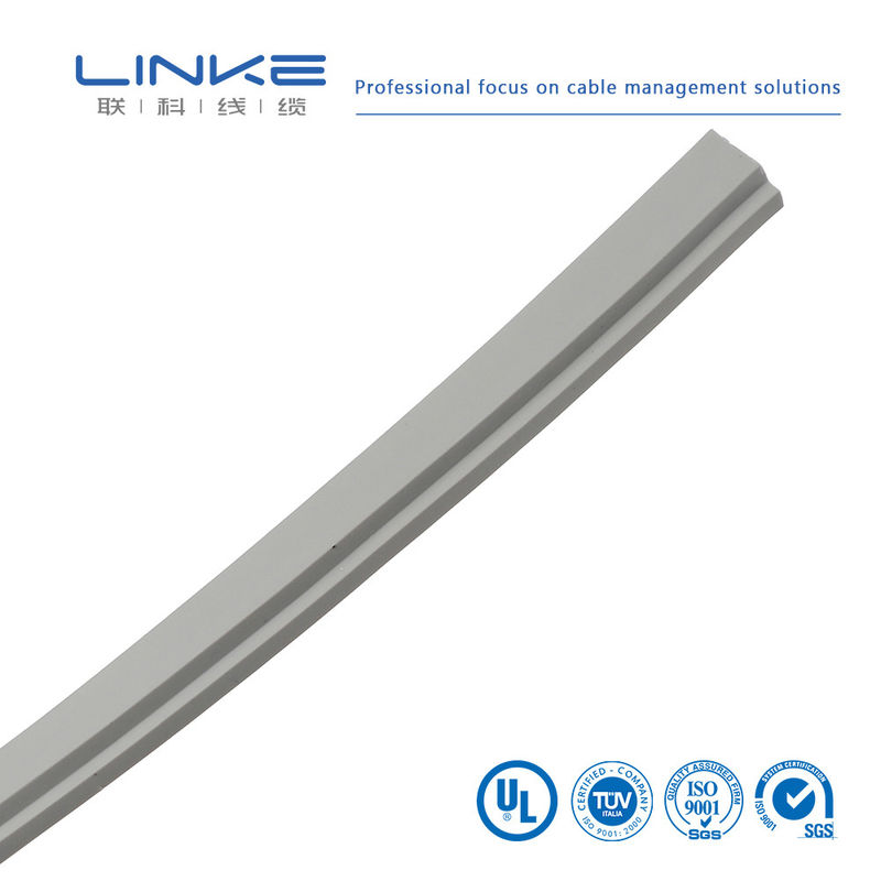 UL1185 Flat Wire Grey PVC Kabel Paralel Dengan 10 Pin Fleksibel Bentuk Pita Flat