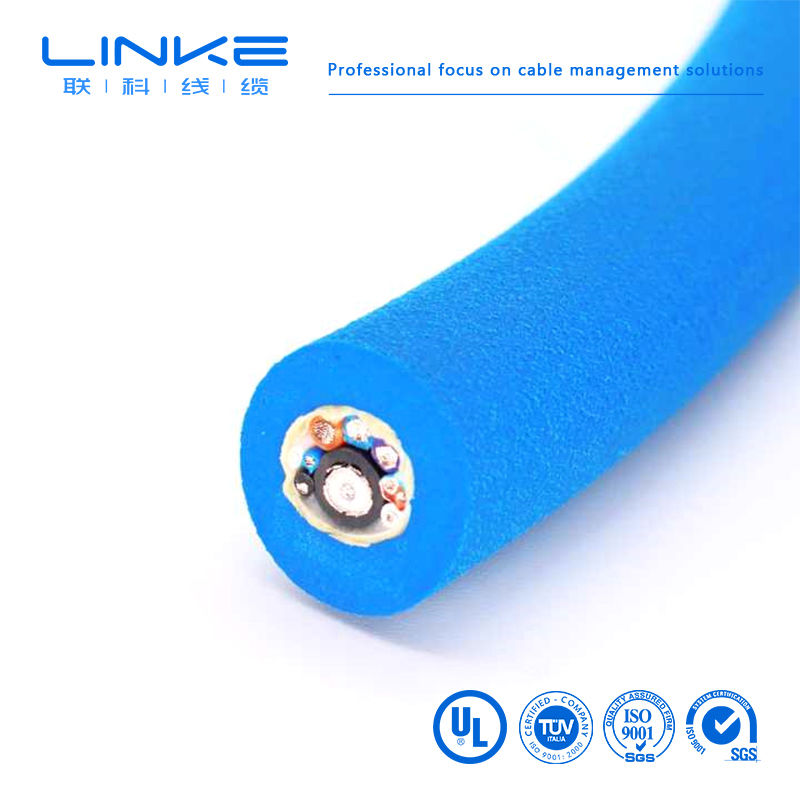 Kabel Apung Linke LK-427 2 Inti Tembaga Kaleng PUR Foam 300V