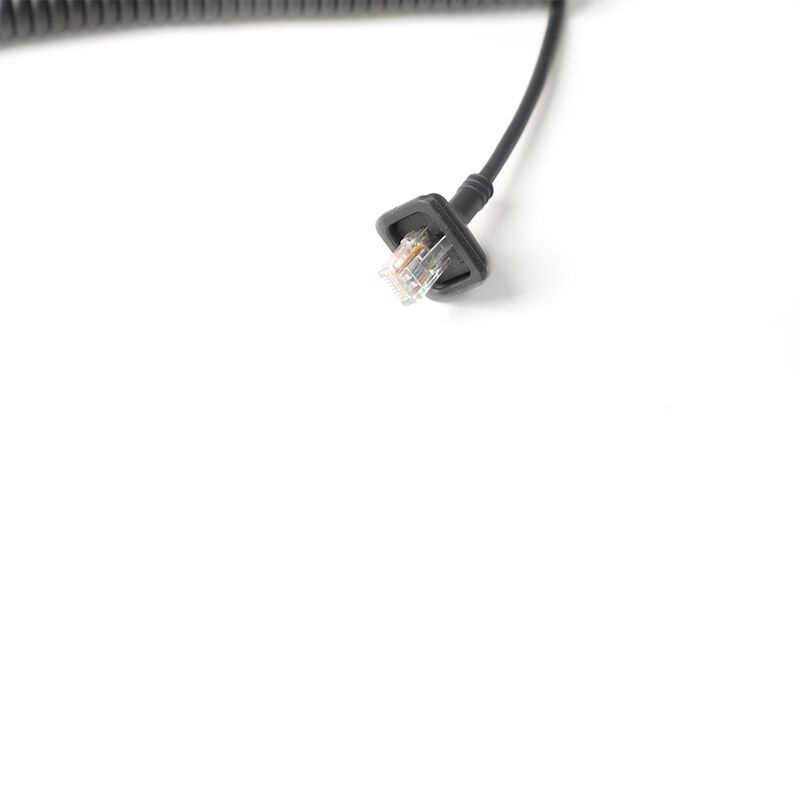 Kabel Jaringan Industri Perisai Gigabit Kategori 6 dengan Konektor RJ45 untuk Ethernet Industri