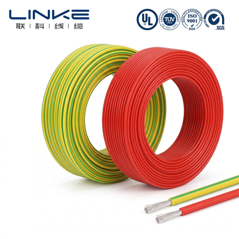 Kabel Sambung Elektronik UL1007 dengan Konduktor Tembaga Berlapis Timah 300V Terperingkat dan Selubung PVC yang Dapat Disesuaikan